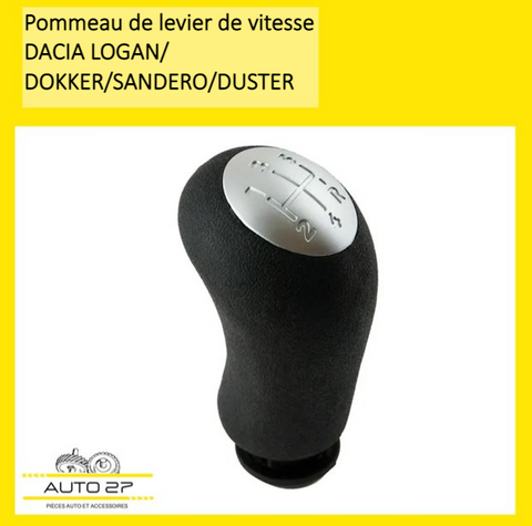 Pommeau levier de vitesse pour DACIA LOGAN / DOKKER / SANDERO / DUSTER