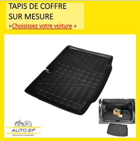 TAPIS DE COFFRE SUR MESURE « choisissez votre voiture »