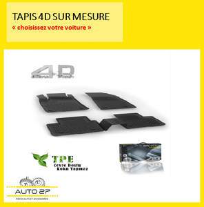 Tapis coffre 4D sur mesure #Seat - Auto Accessoires Rabat
